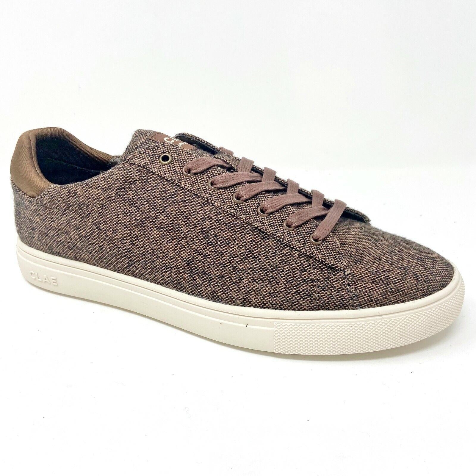Clae Bradley Textile Umber Textile Mens Premium Casual Sneakers