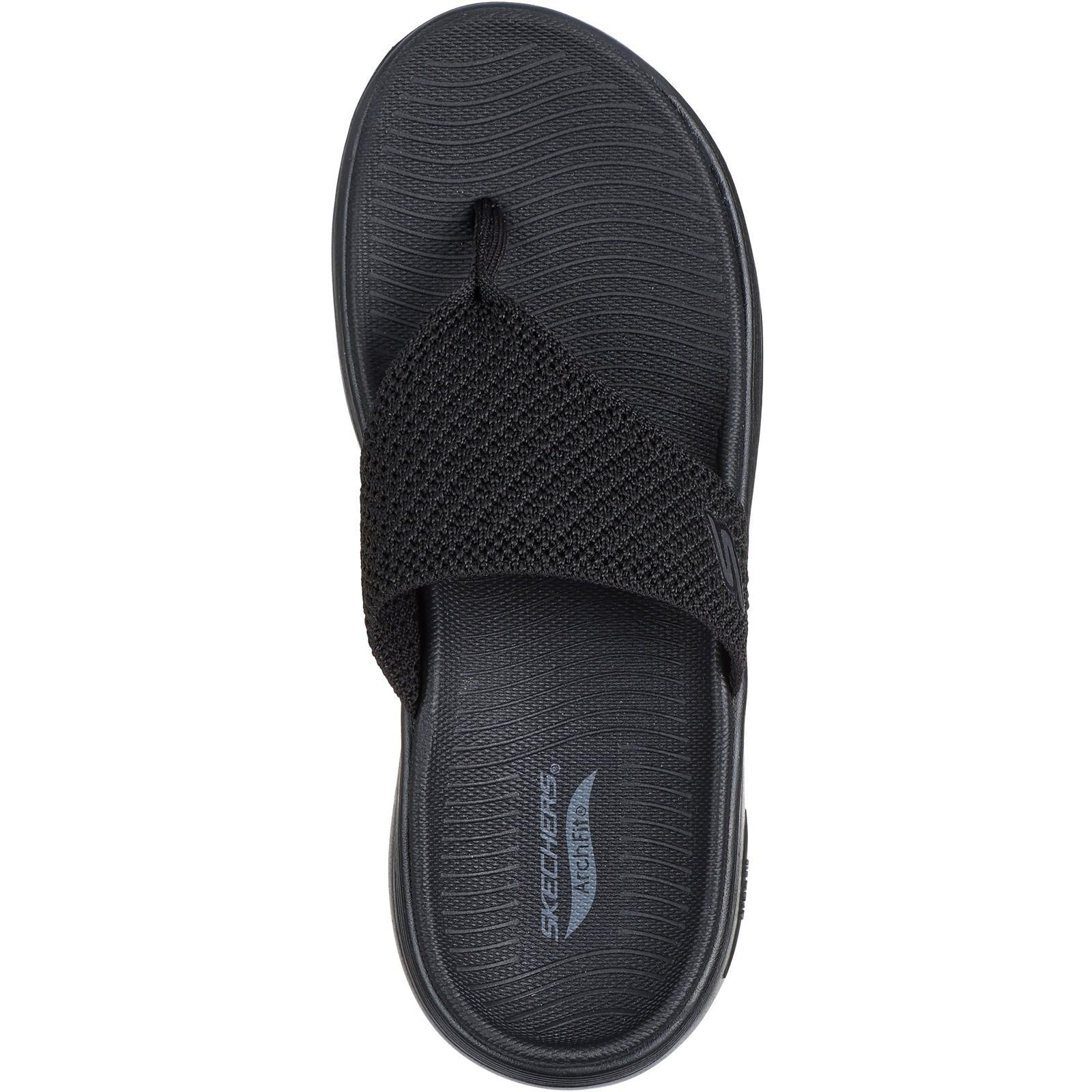 Women's Wide Fit Skechers 140861 Carrie Go Walk Arch Fit 2.0 Sandals