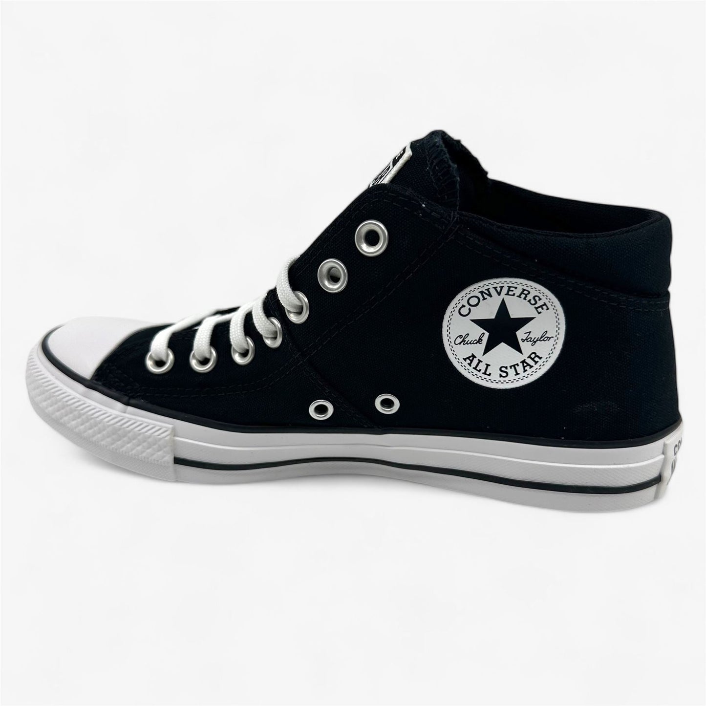 Converse CTAS Madison Mid Black White Womens Athletic Sneaker