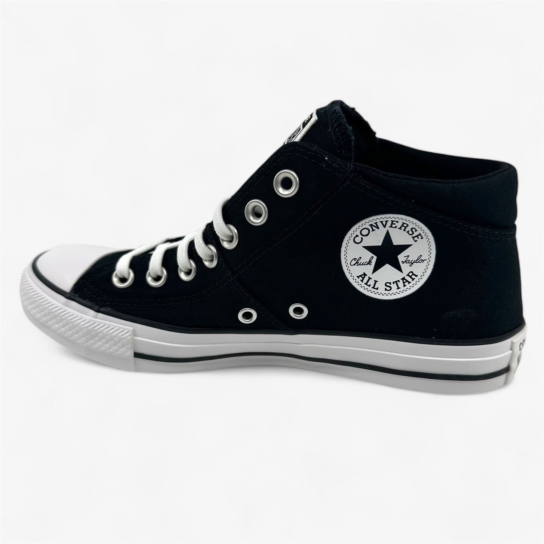 Converse CTAS Madison Mid Black White Womens Athletic Sneaker