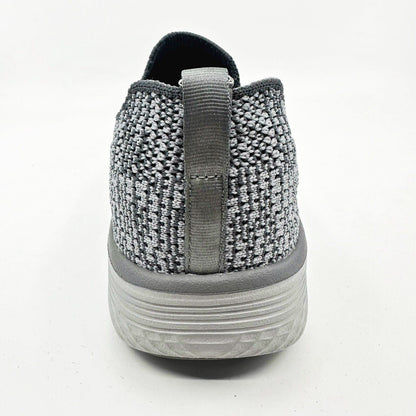 Skechers Max Cushioning Lite Gray Womens Size 8.5 Slip On Shoes
