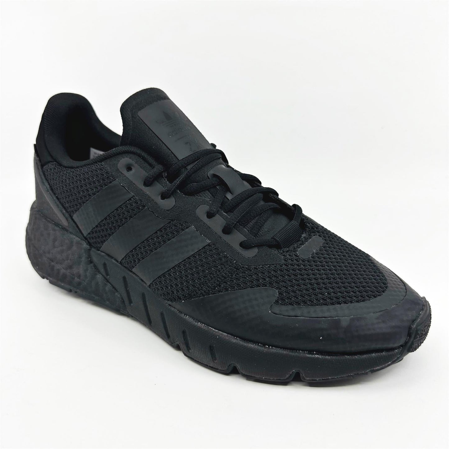 adidas ZX 1K Boost Triple Black Unisex Kids Athletic Sneaker G58921