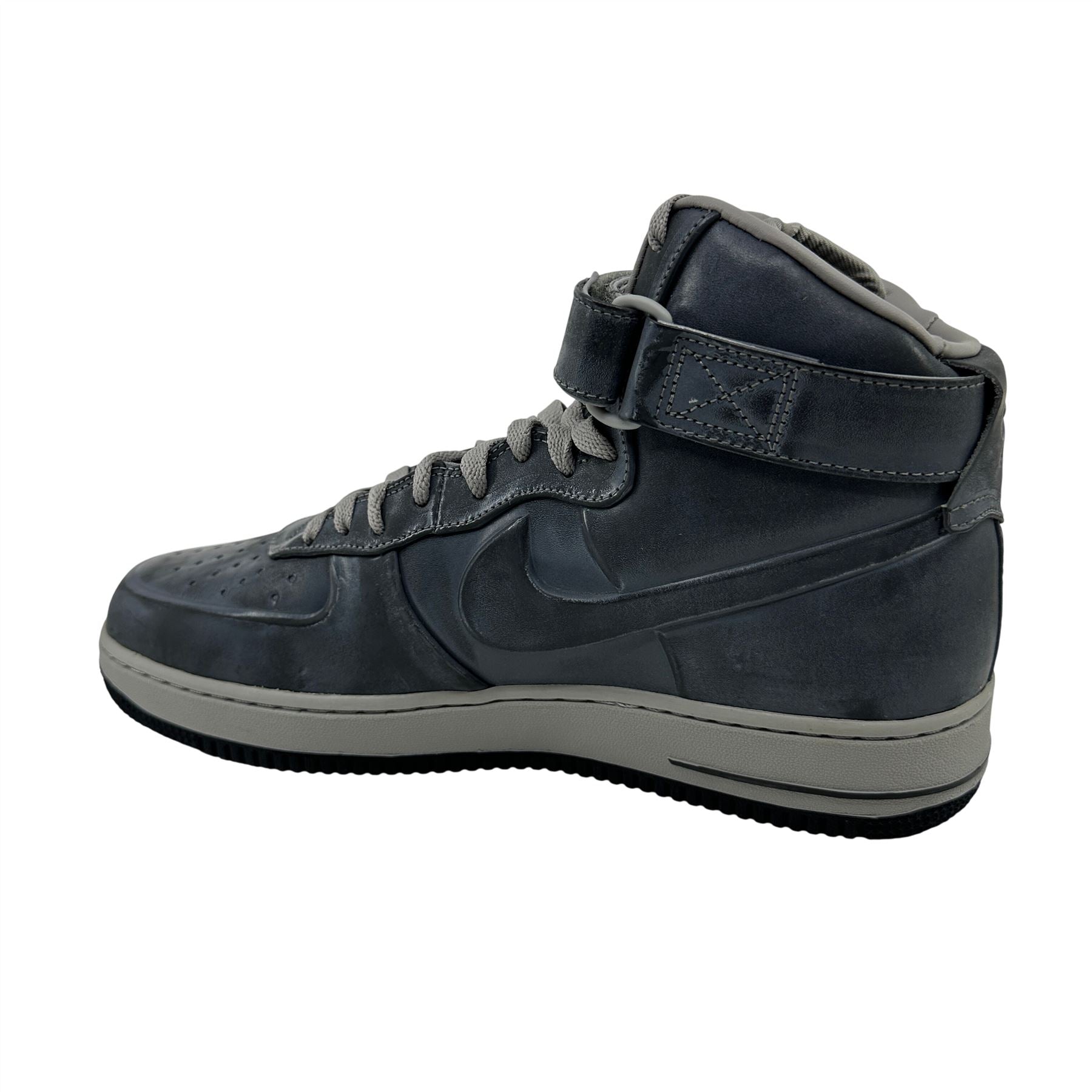 Nike Air Force 1 High VT Supreme Grey Black Mens Athletic Sneaker