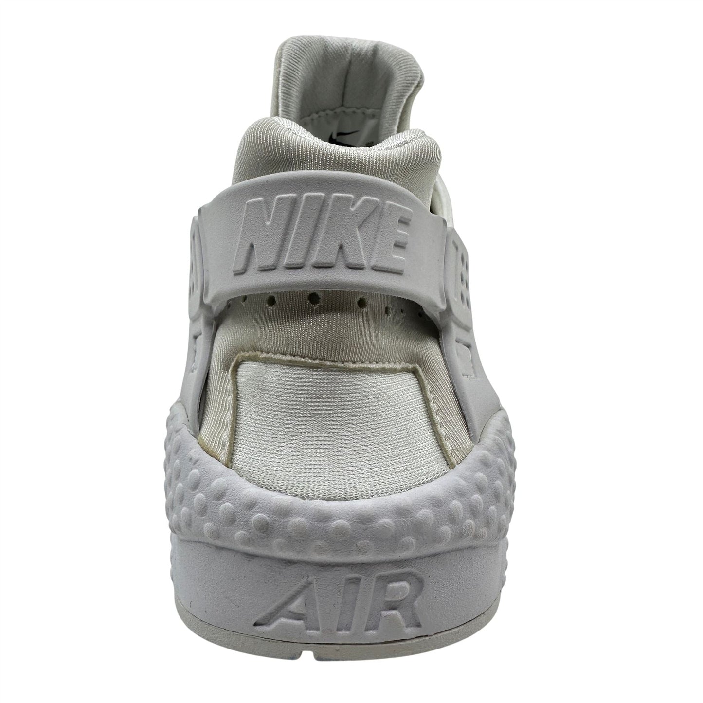 Nike Air Huarache Run Triple White Womens Athletic Sneaker