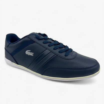 Lacoste Giron Croc SPM Dark Blue White Mens Casual Sneaker
