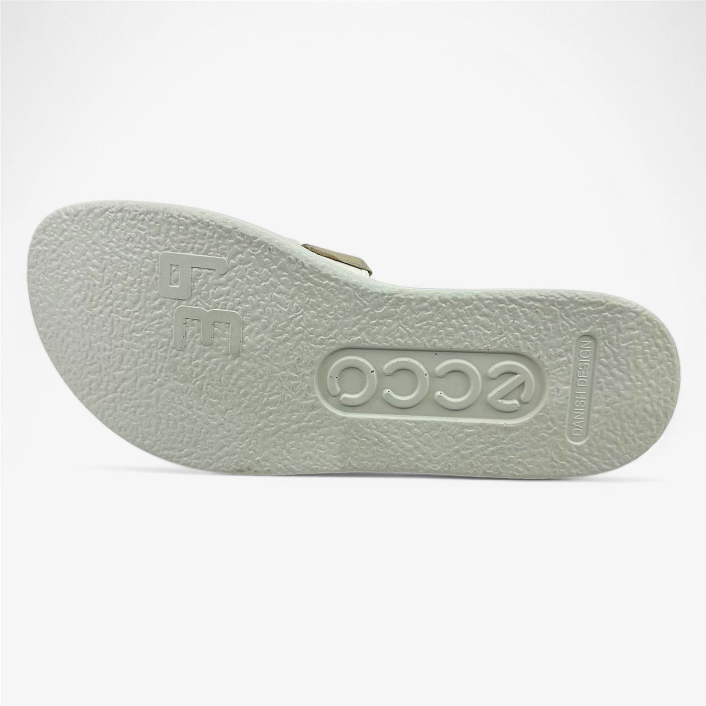 ECCO Flowt White Purple Gold Womens Sandal Slide