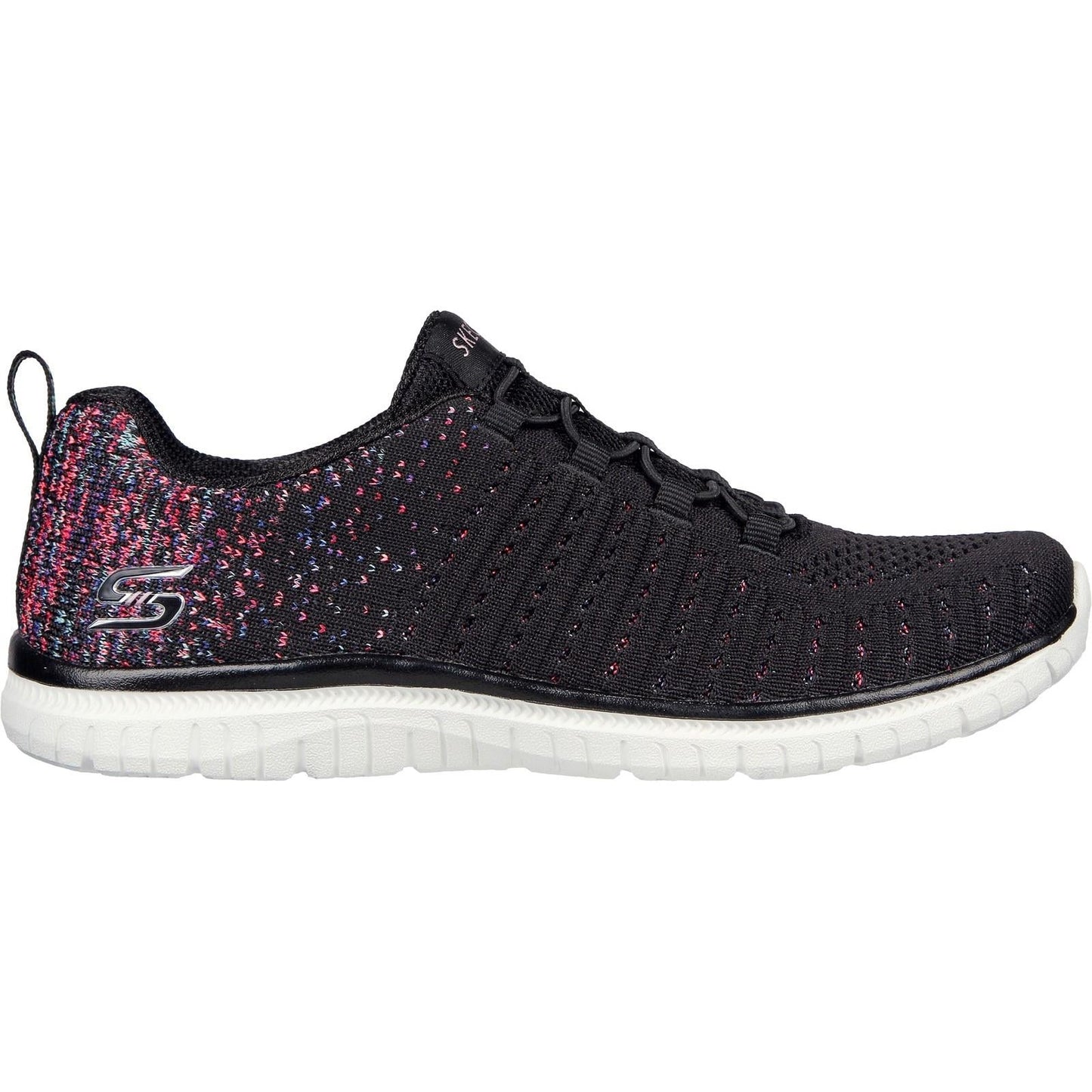 Women's Wide Fit Skechers 104411 Virtue Slip On Shoes