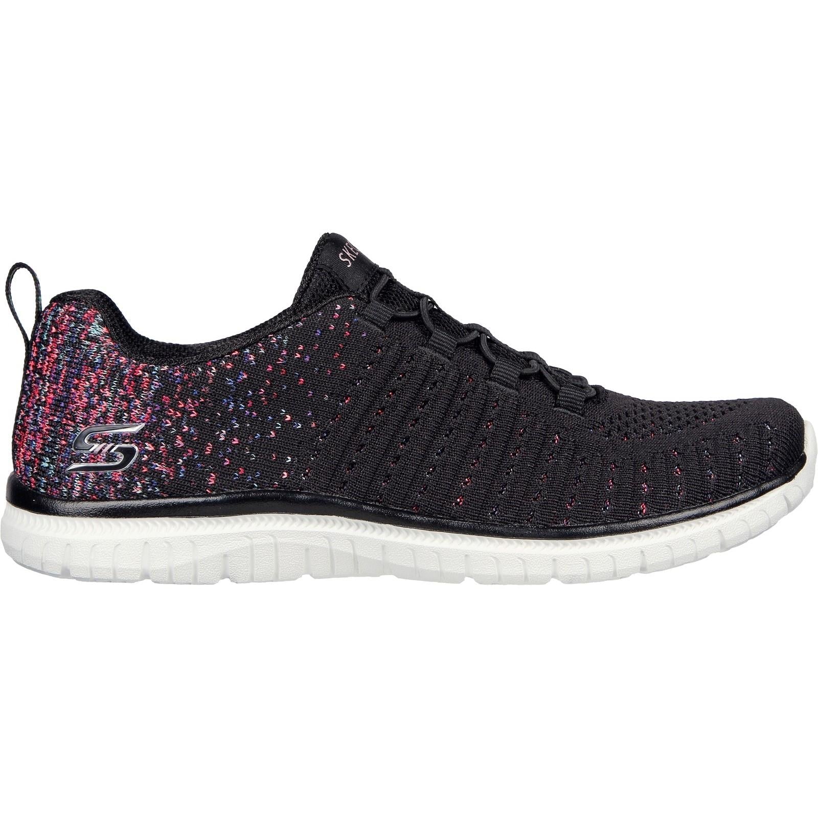 Women's Wide Fit Skechers 104411 Virtue Slip On Shoes