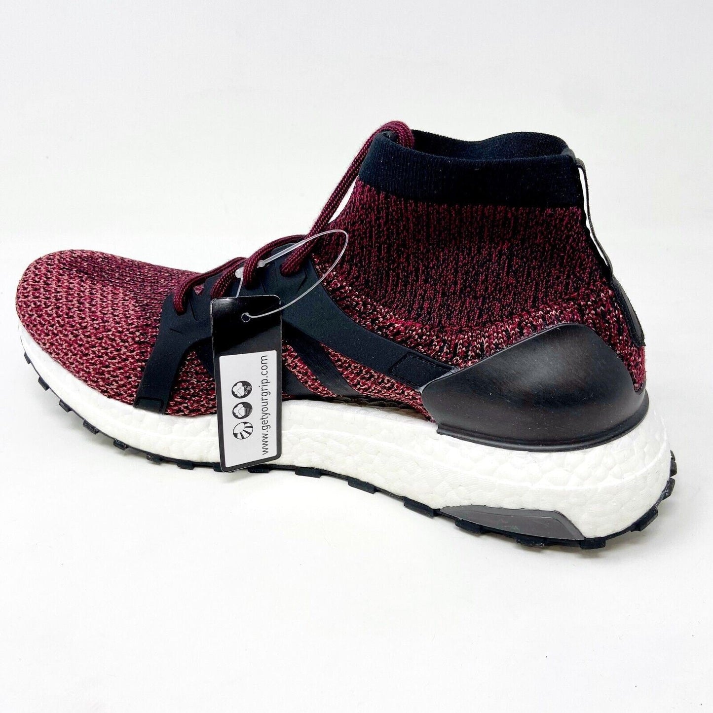 Adidas UltraBoost x All Terrain Mid Ruby Red Womens Running Sneakers BY1678