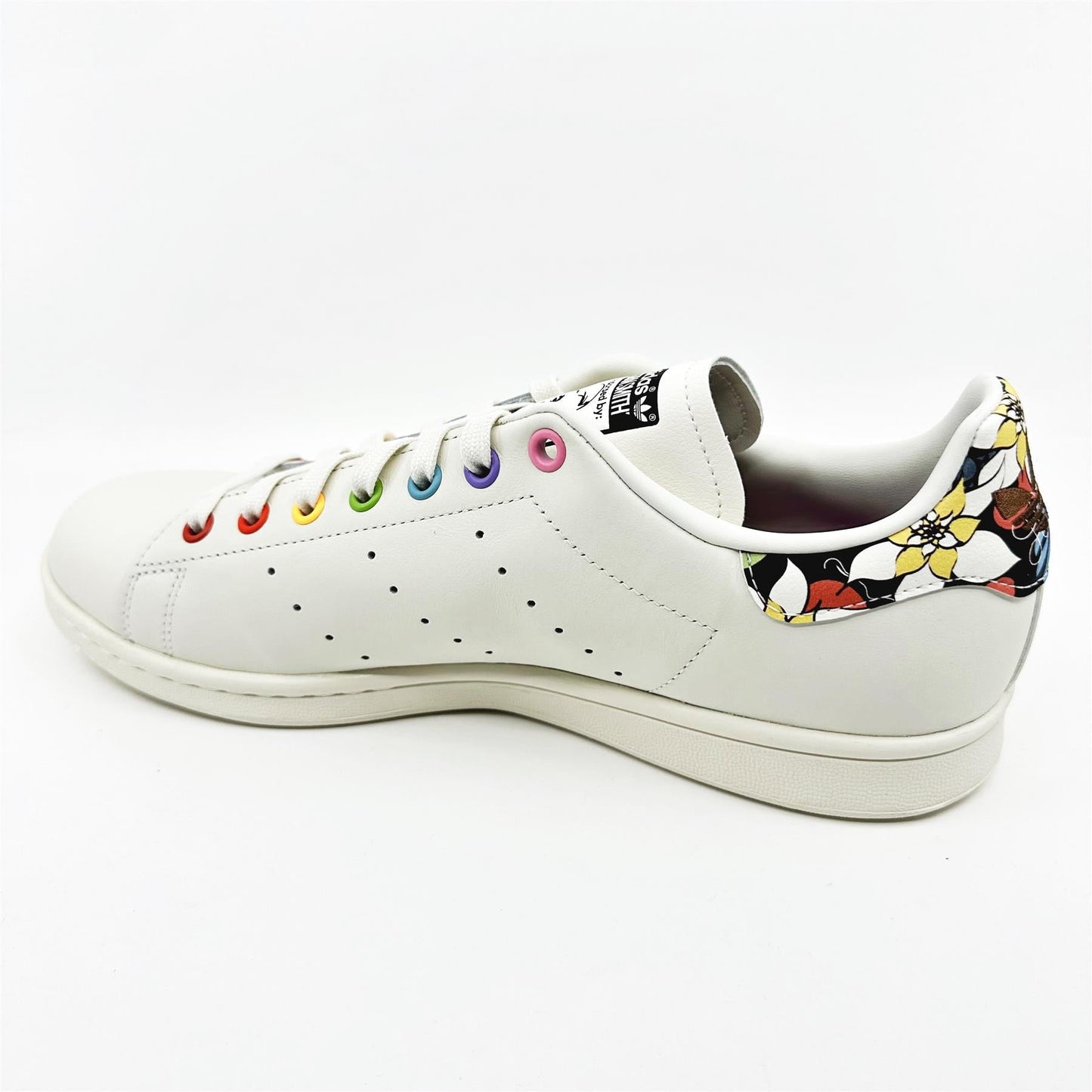 Adidas Stan Smith Pride RM Off White Multicolor Mens Athletic Sneakers