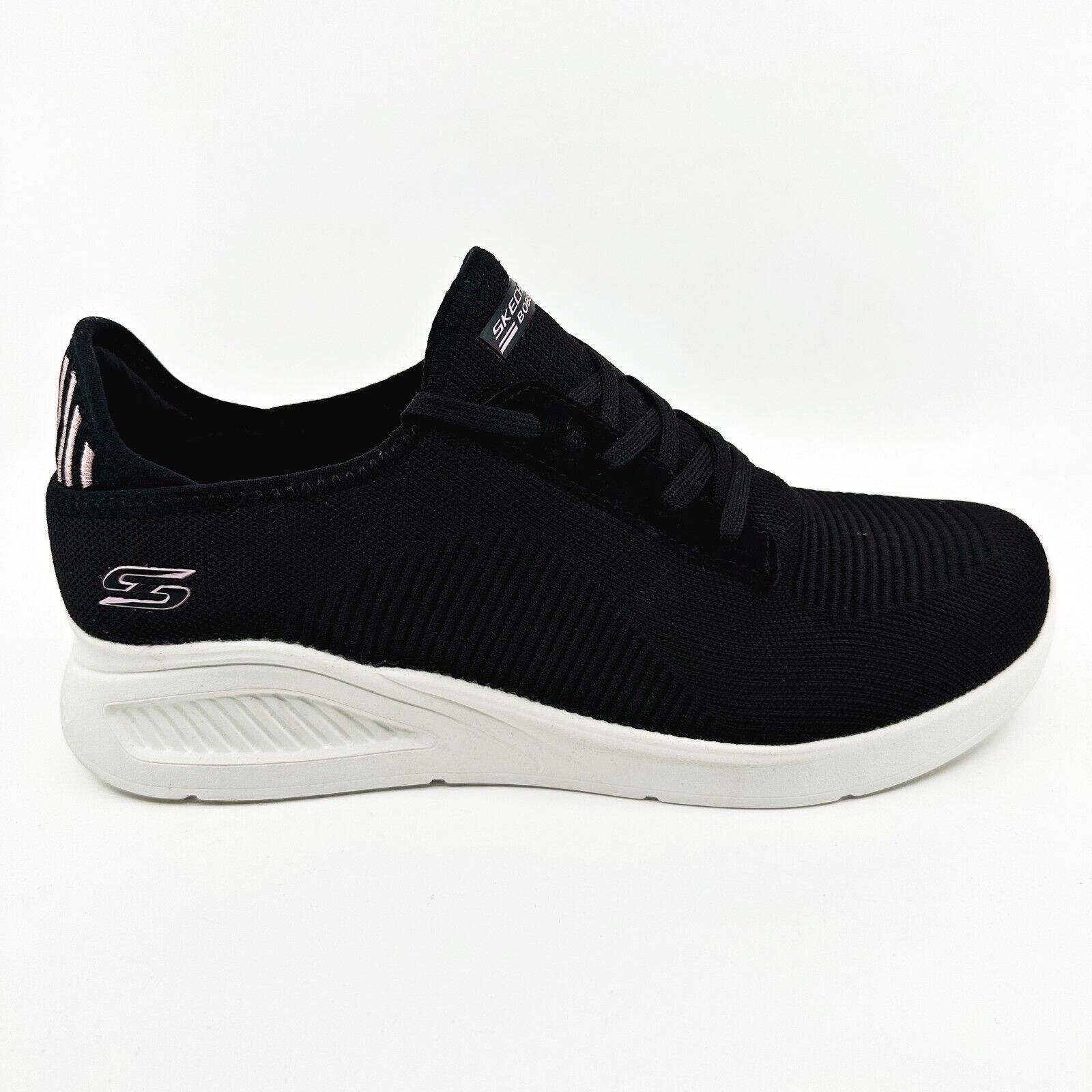 Skechers Bobs Buno Call Me Black Womens Size 11 Slip On Sneakers