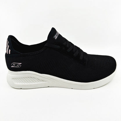 Skechers Bobs Buno Call Me Black Womens Size 11 Slip On Sneakers