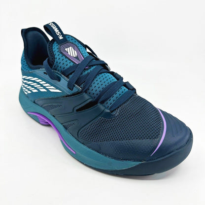 K-Swiss Speed-Trac Blue Purple Mens Pickleball Tennis Court Shoes 07392 453