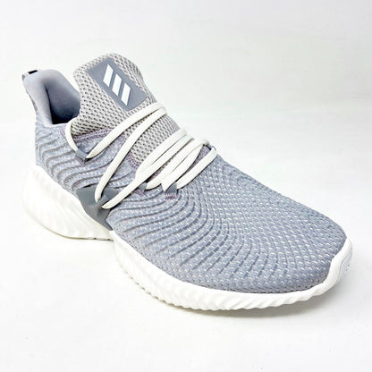 Adidas AlphaBounce Instict Grey White Womens Size 9.5 Sneakers F36732