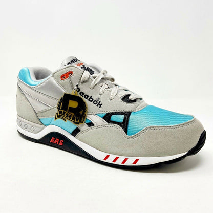 Reebok ERS 2000 OG Steel Gray Blue Red Mens Retro Trainer Sneaker V55124