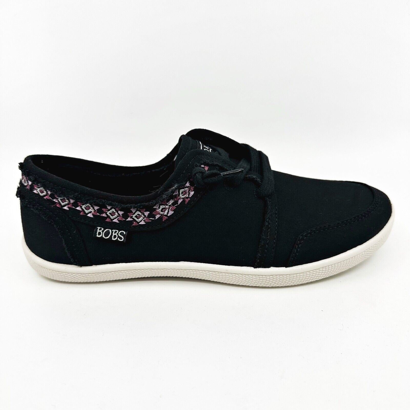 Skechers Bobs B Cute Cactus Dream Black Womens Size 6.5 Casual Sneakers
