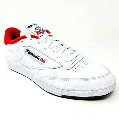 Reebok Club C 85 Eric Emanuel White Red Mens Shoes Casual Sneakers FY3412