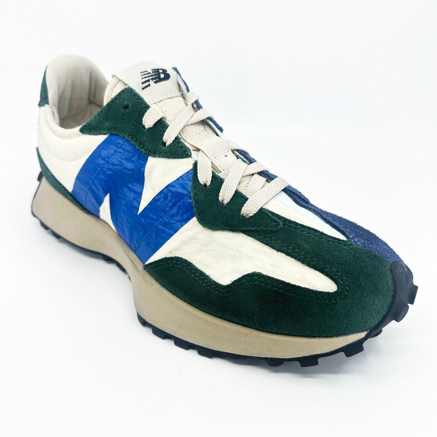 New Balance 327 Forest Green Serene Blue Mens Lifestyle Sneakers MS327VB