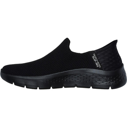Women's Wide Fit Skechers Slip-ins 124820 Go Walk Flex Sunset Trainers