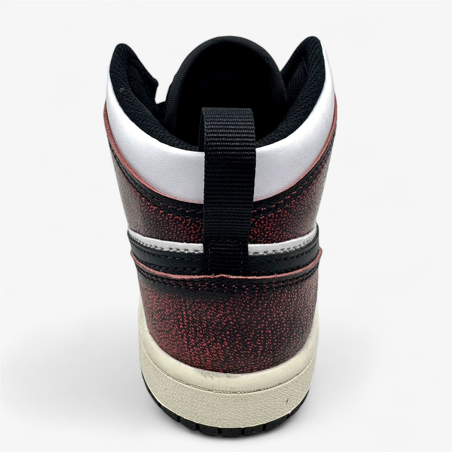 Jordan 1 Mid SE PS Black Infrared 23 White Kids Athletic Sneaker