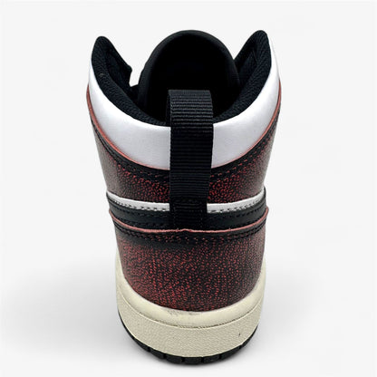 Jordan 1 Mid SE PS Black Infrared 23 White Kids Athletic Sneaker