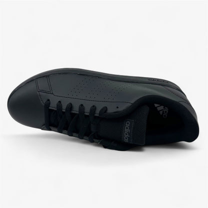Adidas Advantage Base Triple Black Mens Athletic Sneaker
