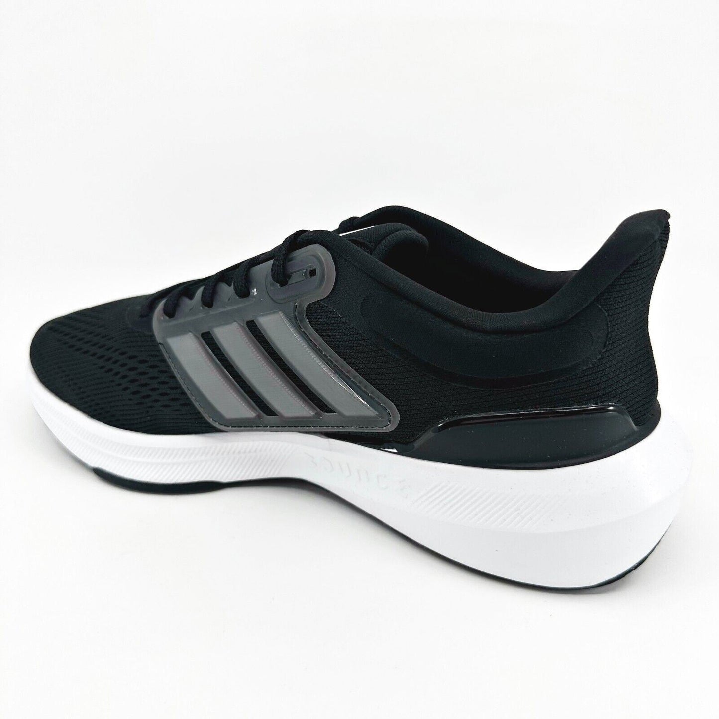 Adidas Ultrabounce Black White Mens Wide Width Running Shoes HP6684