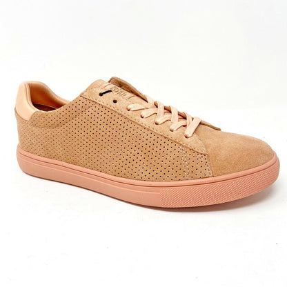 Clae Bradley Peach Suede Mens Premium Casual Sneakers