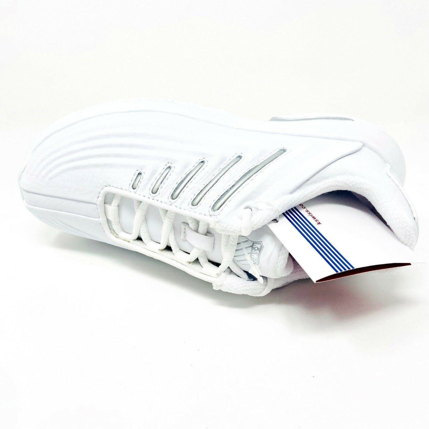 K-Swiss Maxon White Platinum Child Kids Casual Sneakers 5697147