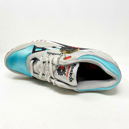 Reebok ERS 2000 OG Steel Gray Blue Red Mens Retro Trainer Sneaker V55124