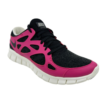 Nike Free Run+ 2 EXT Black Fireberry Womens Athletic Sneaker