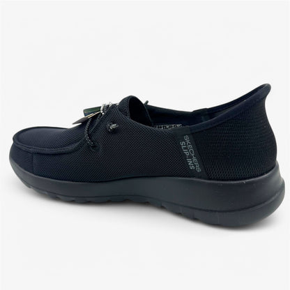 Skechers Go Walk Joy Idalis Black Womens Athletic Sneaker