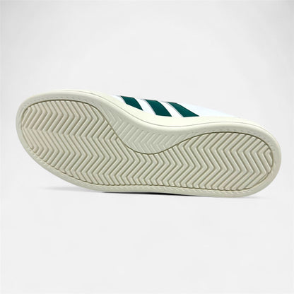 Adidas Grand Court 2.0 Cloud White Collegiate Green Mens Athletic Sneaker