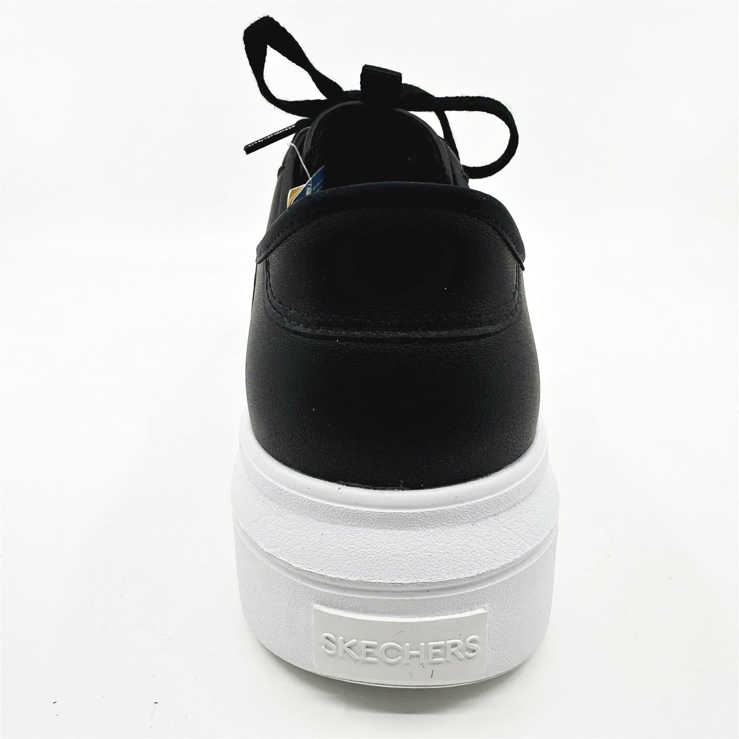 Skechers Cordova Classic New Reign Black White Womens  Slip On Sneakers
