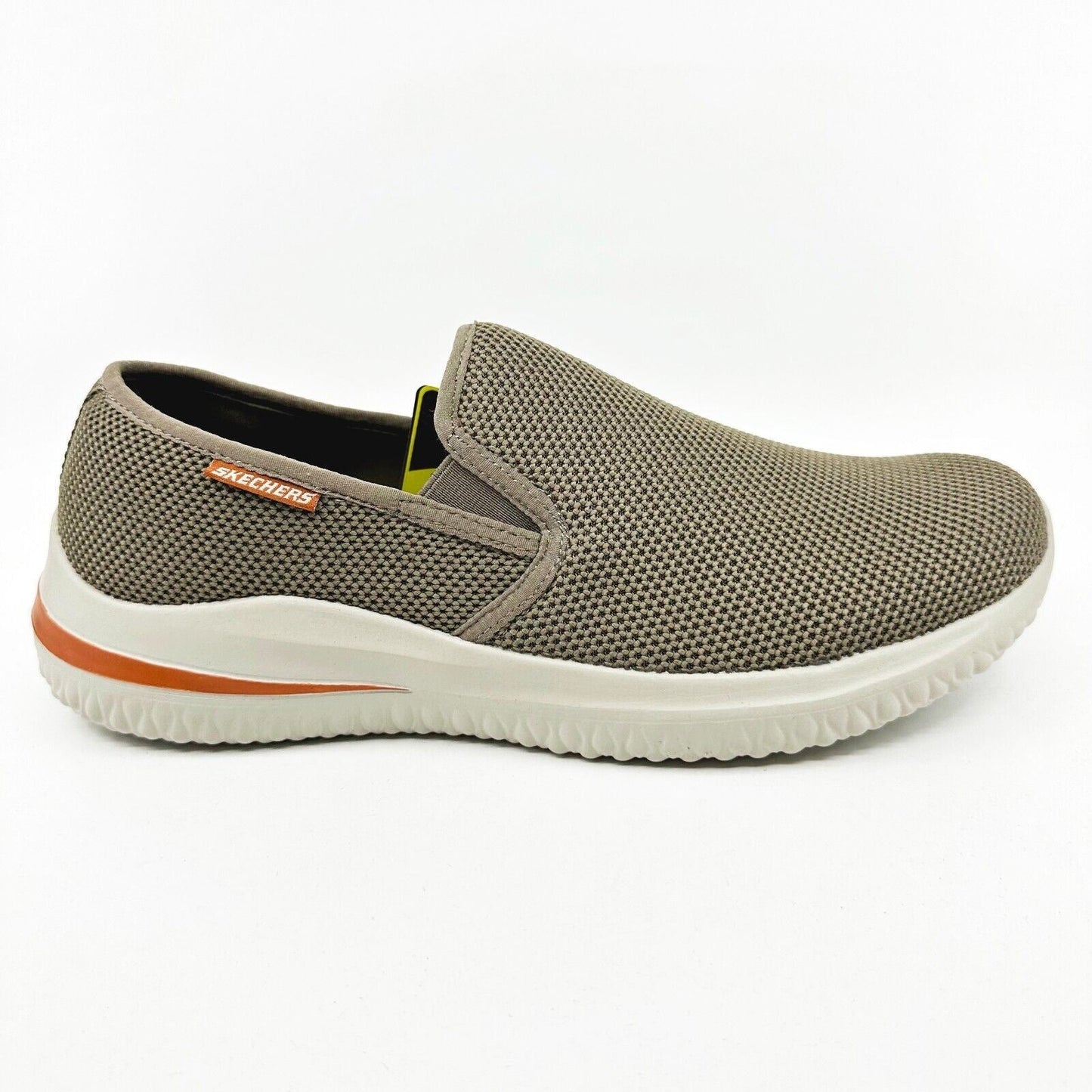 Skechers Streetwear Delson 3.0 Norvill Tan Mens Size 10 Slip On Shoes