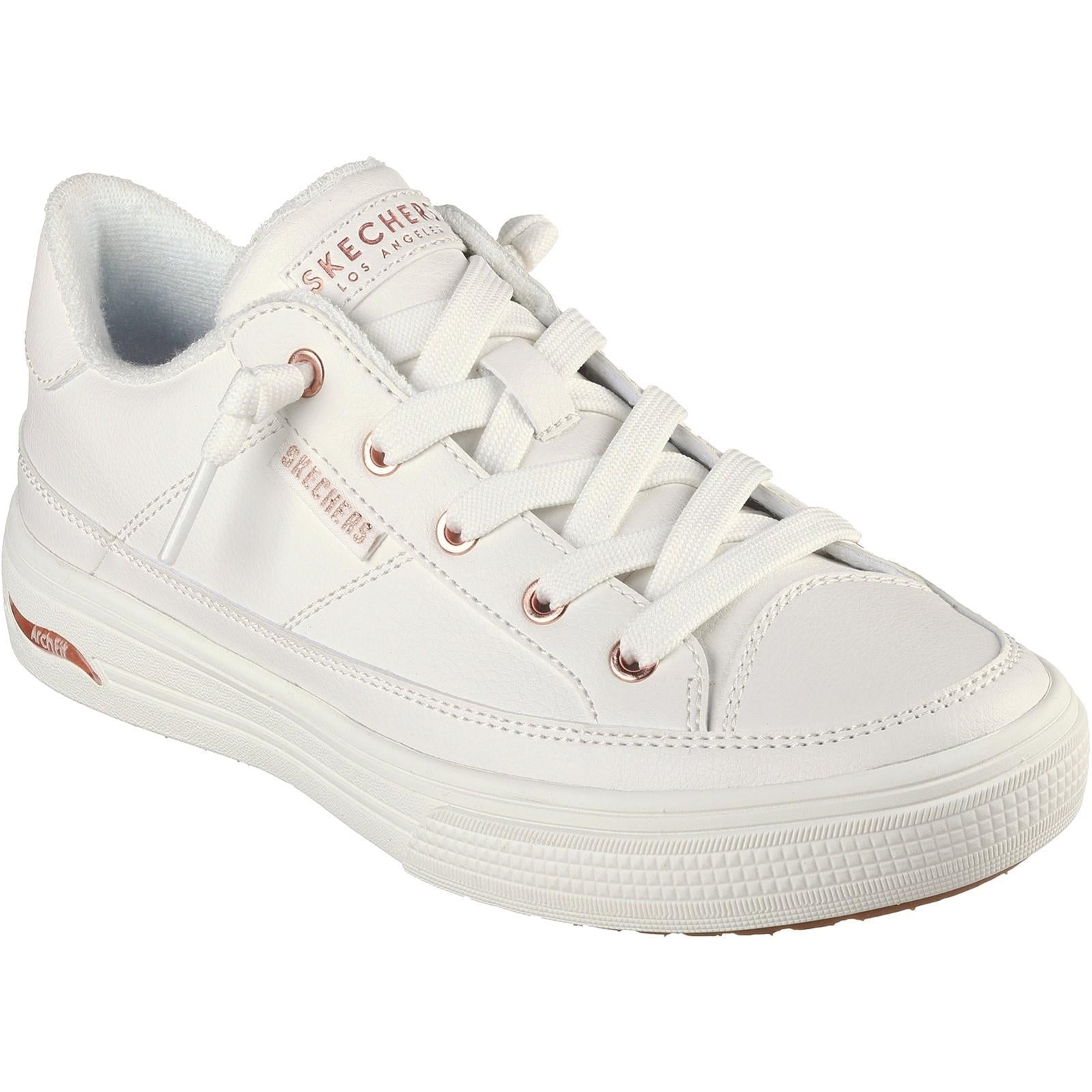Women's Wide Fit Skechers 177189 Arch Fit Arcade On My Way Trainers