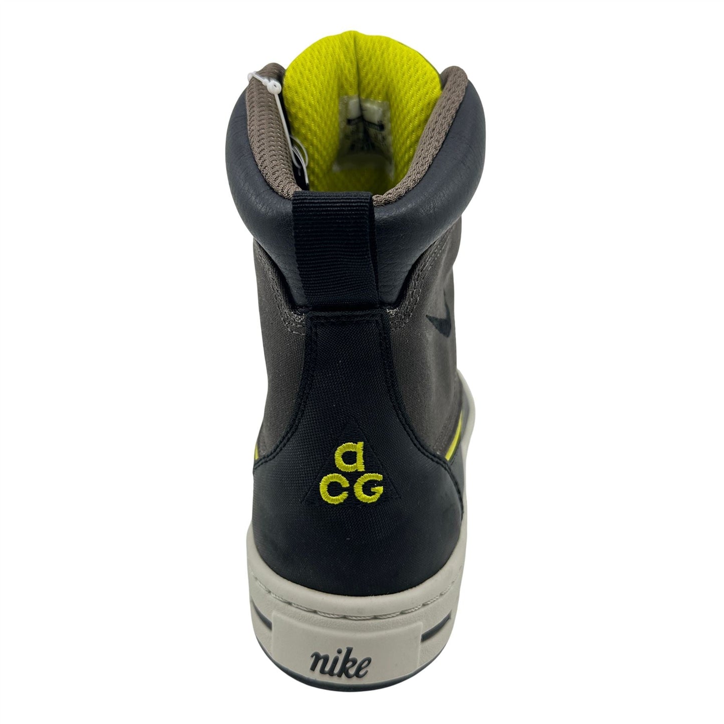 Nike Woodside Iron Grey Black Volt Mens Athletic Sneaker