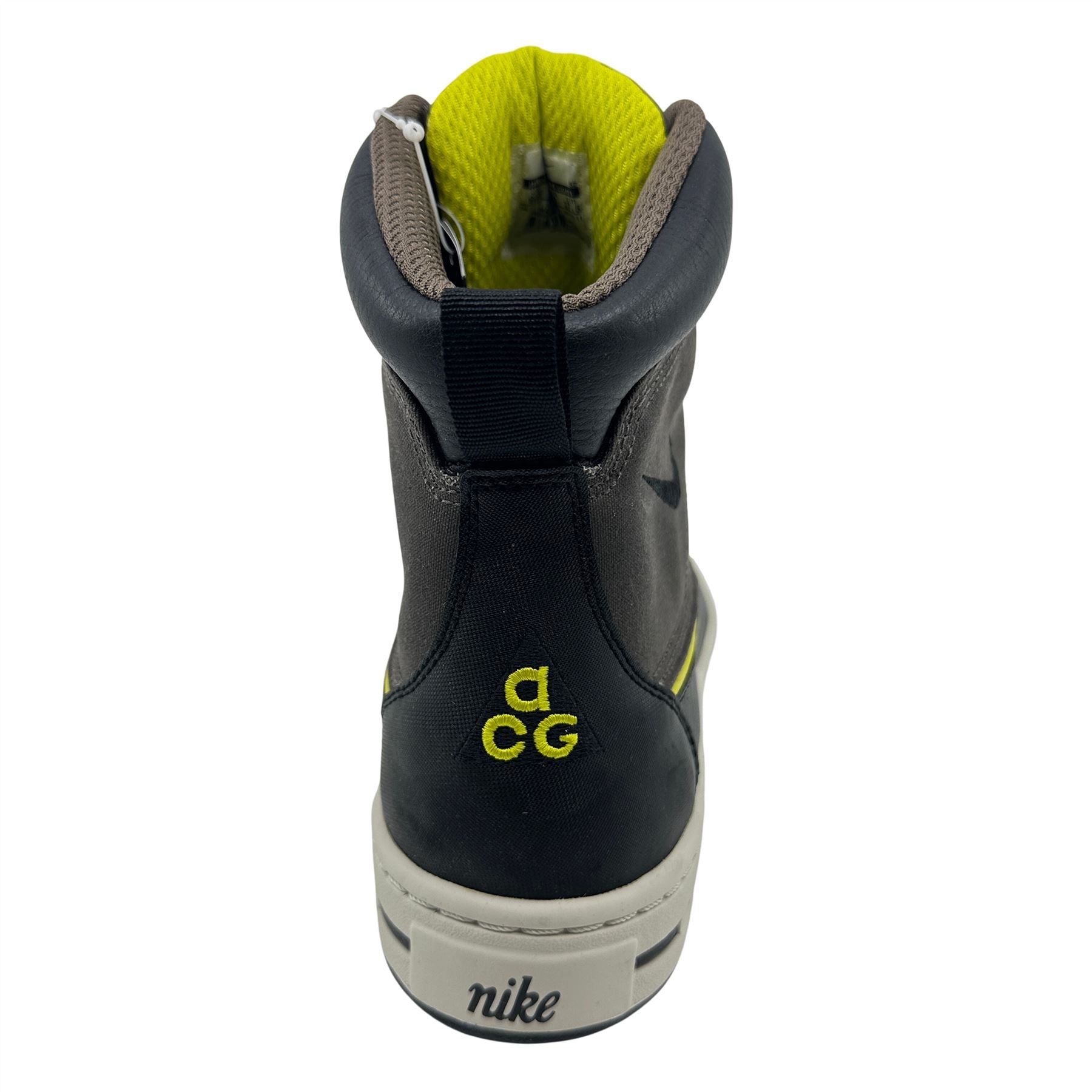 Nike Woodside Iron Grey Black Volt Mens Athletic Sneaker