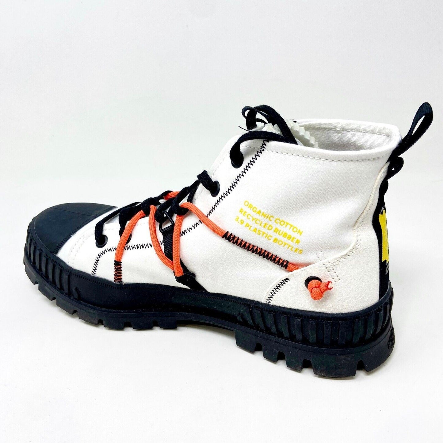 Palladium Pallashock Re-Craft Star White Womens Casual Combat Boots 77194 116