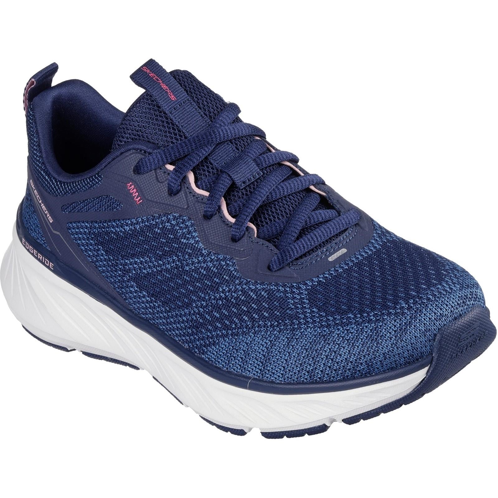 Women's Relaxed Fit Skechers 150471 Edgeride Power Flow Trainers