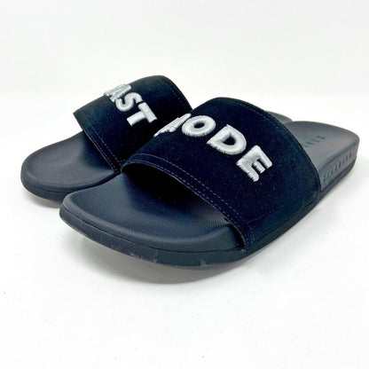 STNDRD Standard Los Angeles Monaco Beast Mode Black Mens Gym Slide Sandals