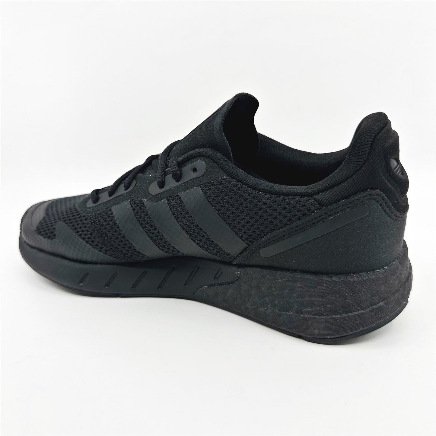 adidas ZX 1K Boost Triple Black Unisex Kids Athletic Sneaker G58921