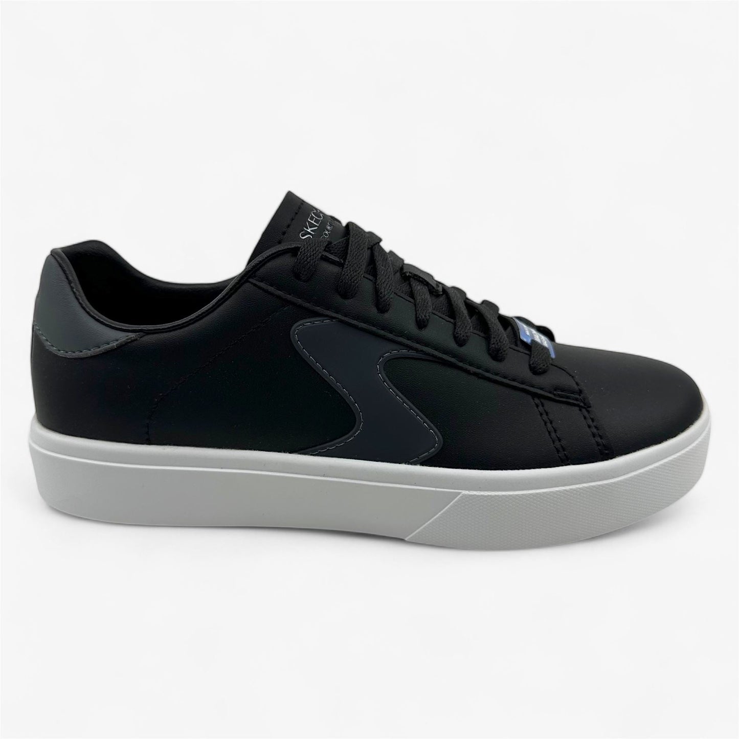Skechers Eden LX Top Grade Black White Womens Size 5.5 Court Classics Sneaker