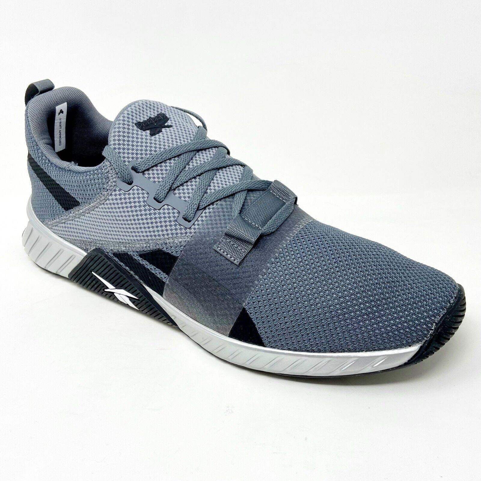 Reebok Flashfilm Train 2.0 Grey Black Mens Size 14 Running Sneakers  FX7947