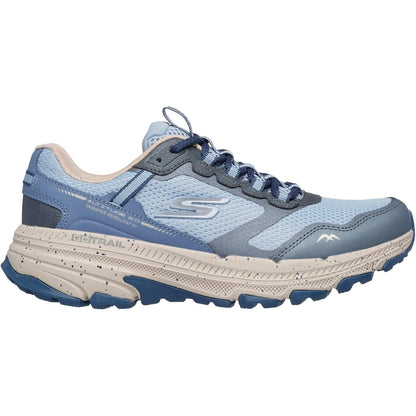 Women's Wide Fit Skechers 129525 Go Run Trail Altitude 2.0 Ravine Trainers