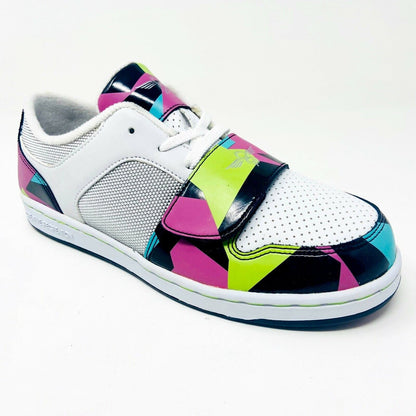 Creative Recreation Cesario Lo Neon Black White Silver Youth Kids Sneakers