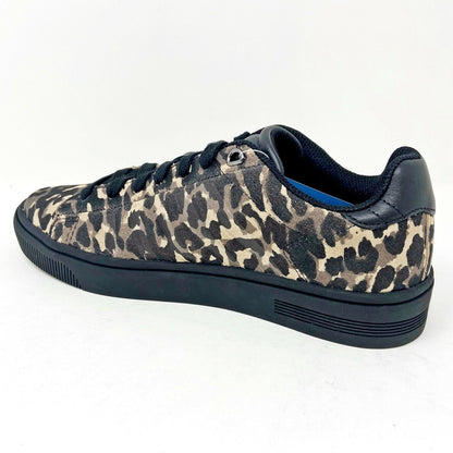K-Swiss Court Frasco Suede Leopard Black Womens Tennis Sneakers 95610 927