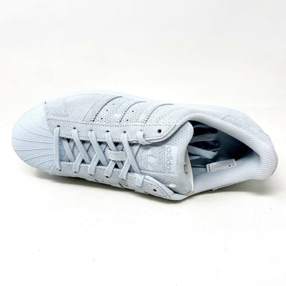 Adidas Originals Superstar RT Mono Halo Blue Mens Suede Casual Sneakers AQ4168