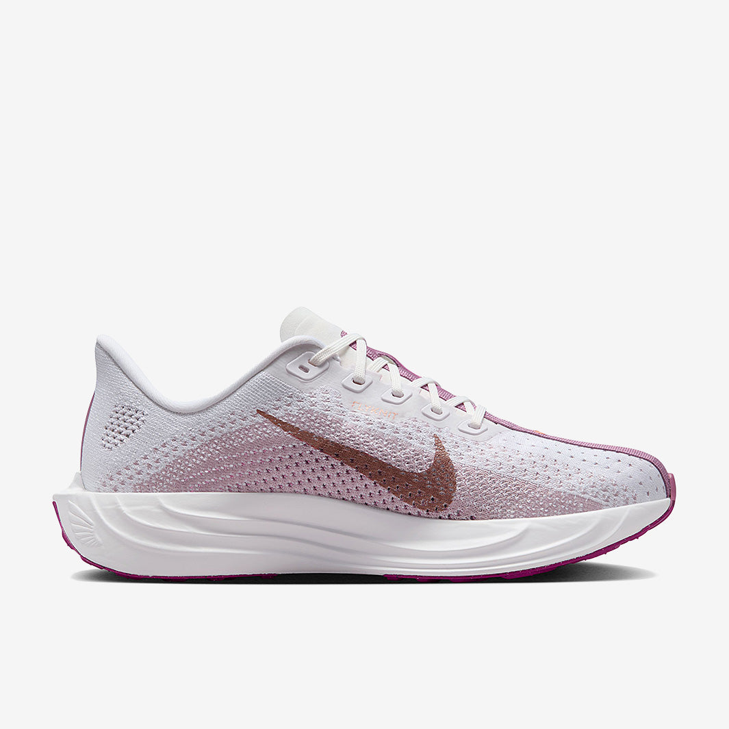 Nike Womens Pegasus Plus - White/Mtlc Red Bronze