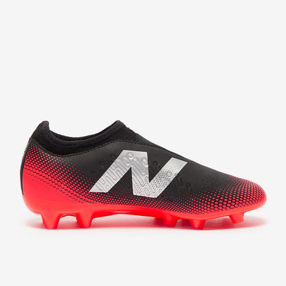 New Balance Kids Tekela V4+ Magique FG - Black/Energy Red/Hi
